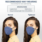 HUHETA KN95 Face Masks for Adults, Packs of 30 KN95 Mask - Image 4