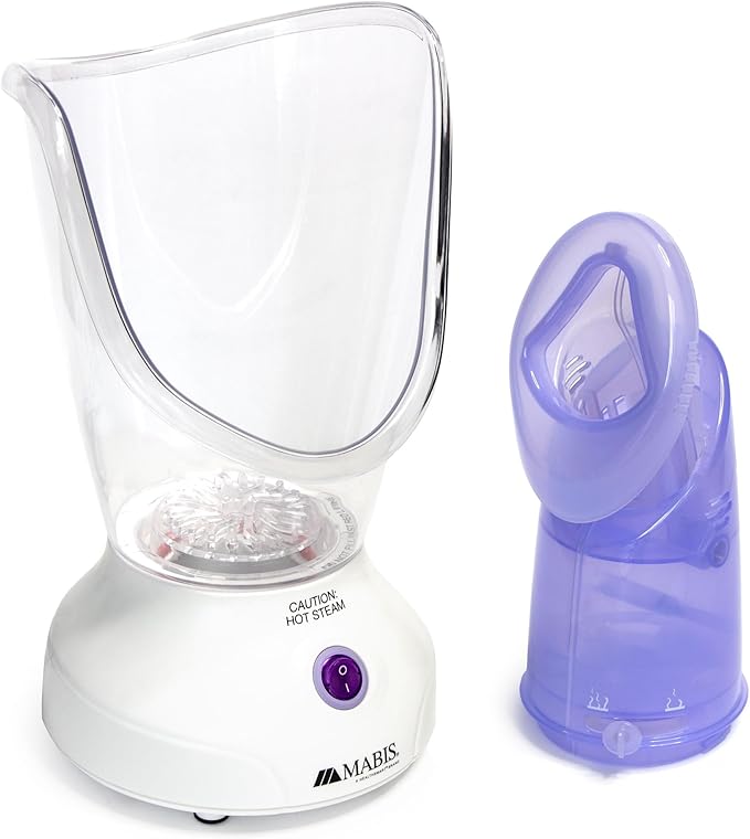 Mabis Steam Inhaler with Adjustable Facial & Nasal Mask by Mabis