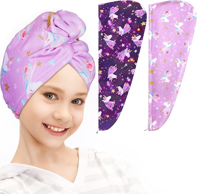 FIOBEE Microfiber Hair Towel Wrap by FIOBEE