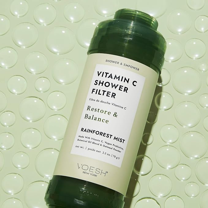 VOESH Vitamin C Shower Filter, Rainforest Mist, Shower Aromatherapy, Water - Image 4