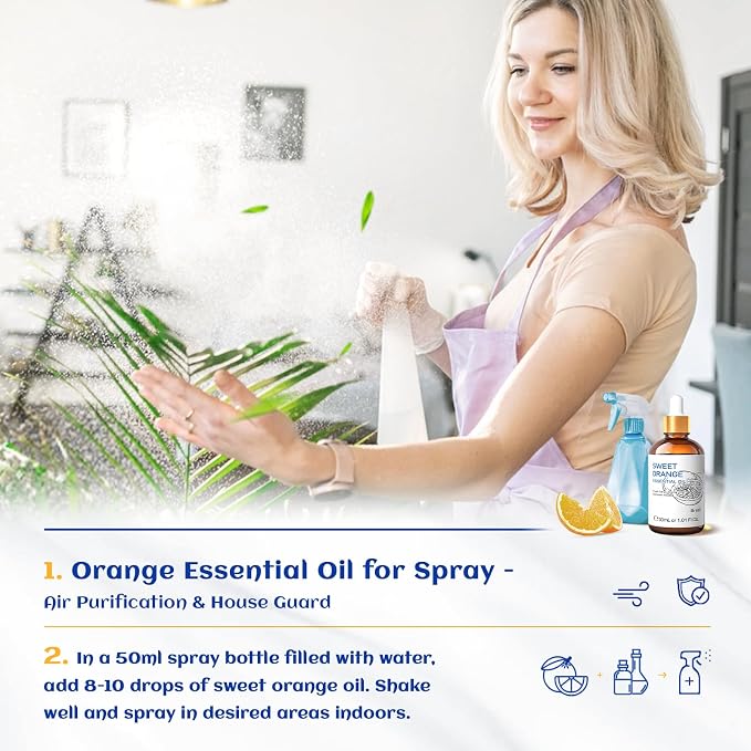 HIQILI 30ML Sweet Orange Essential Oil - Image 4