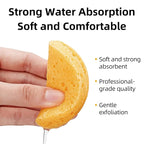 60-Count Compressed Facial Sponges|100% Natural Kickleen Cellulose Cosmetic Spa - Image 3