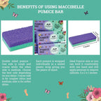 Maccibelle Salon Foot Pumice and Scrubber - Image 4