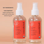 Rosewater Facial Toner by Cocokind, Double Cleanse, and Balance Skins pH - Image 3