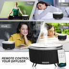 Diffusers for Essential Oils Large Room, 500ml Aromatherapy Diffuser Cool Mist - Image 4
