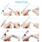 Teamkio 18pcs Manicure Set Pedicure Nail Clippers Set Travel Hygiene Kit - Image 5
