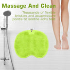 Shower Foot Scrubber Mat Back Washer Back Exfoliating Bath Wash Pad Wall - Image 6