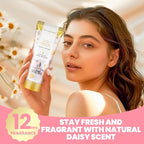 Self Care Gifts for Women, Spa Luxetique 8pcs Daisy Bath and Body Gift Baskets - Image 5