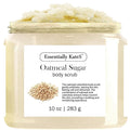Oatmeal Sugar Body & Foot Scrub 10 oz by EssentiallyKateS