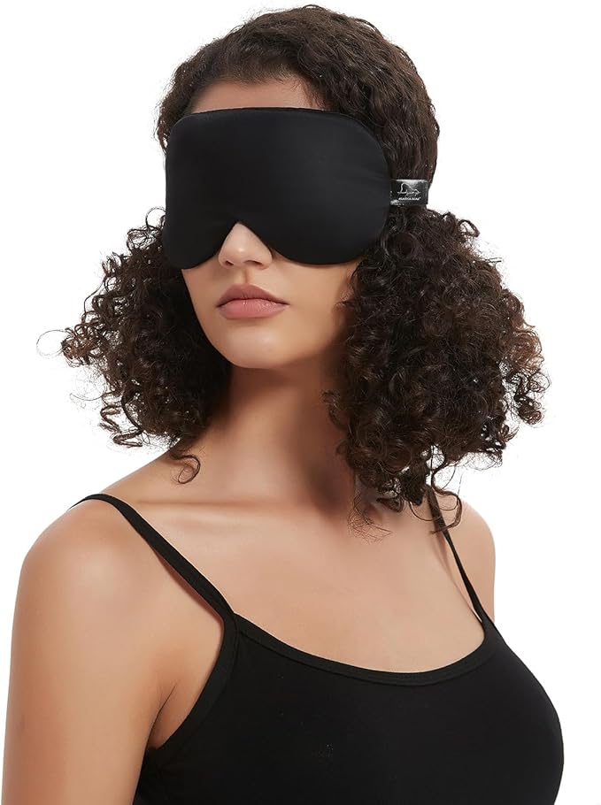 Alaska Bear Sleep Mask Silk Eye Cover - Image 4