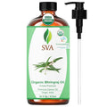 SVA Organic Bhringraj Oil 16oz Premium Carrier Oil by SVAORGANICS