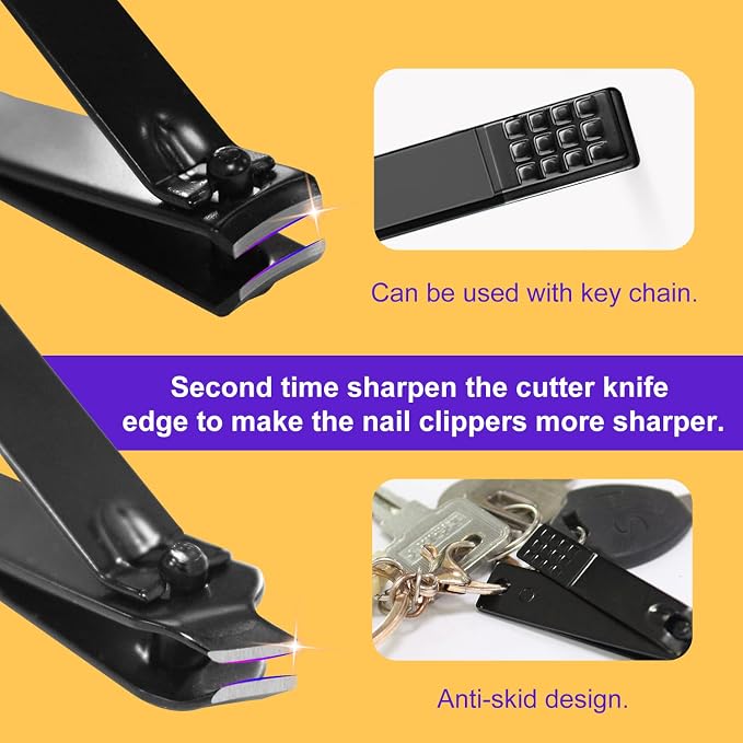 Manicure Set 8 in 1 Nail Clipper Set, Fingernail & Toenail Clippers, Manicure - Image 4