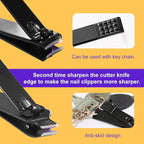 Manicure Set 8 in 1 Nail Clipper Set, Fingernail & Toenail Clippers, Manicure - Image 4