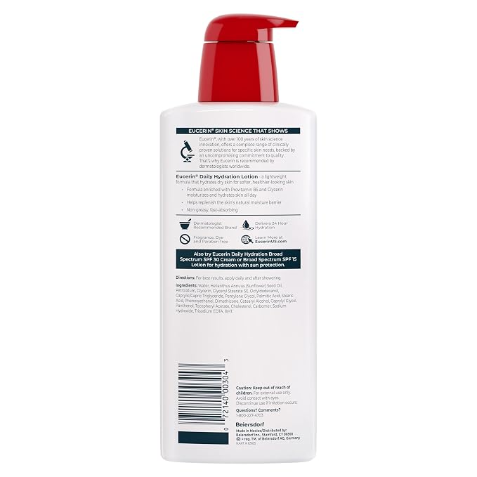 Eucerin Daily Hydration Body Lotion - Image 15
