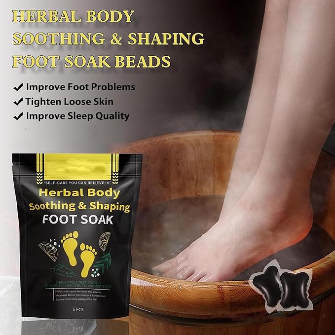 50Pcs Herbal Detox Cleansing Foot Soak Beads, Herbal Detox and Shaping Foot - Image 3