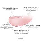 MDSolarSciences Tinted Sheer Lip Balm SPF 30 | Hydrating Lip Sunscreen | Shea - Image 2