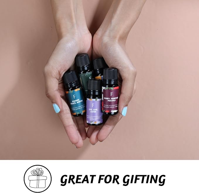 Folkulture Floral Essential Oils Set | 6 Fragrance Oils Set - Image 7