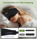 Sleep Mask with Headphones Bluetooth 5.4, LC-dolida Wireless Music Eye Mask - Image 3