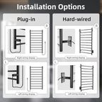 P&Dlusir Towel Warmer, Heated Towel Rack - Image 6