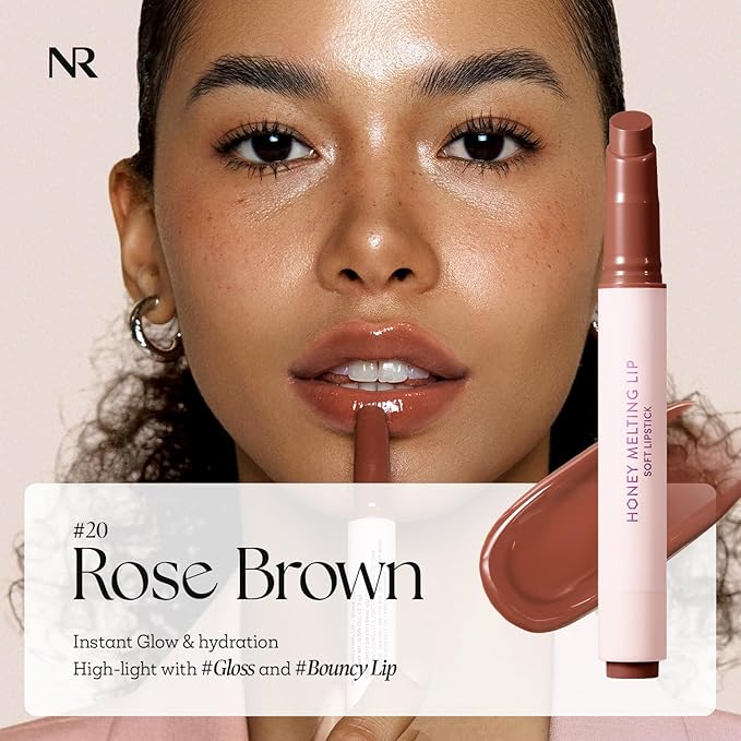 Nature Republic HONEY MELTING LIP SOFT LIP STICK, Hydrating Gloss, Moisturizing - Image 2