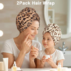 Unicorn Castle Microfiber Hair Towel - Image 3