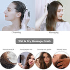 INNERNEED Scalp Care Massager Shampoo Brush, Wet & Dry Manual Head Scrubber - Image 5
