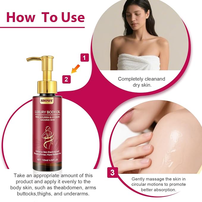 Body Firming Oil for Crepe Skin - Image 7