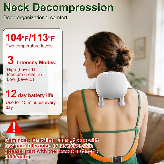 Nooydio Neck Massager, Neck and Back Massager - Image 2