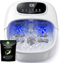 Foot Spa Bath Massager with Heat & Bubbles, Foot Soaking Tub with UV Ozone by ACCOPURO