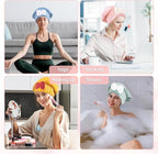 Microfiber Hair Drying Caps, Shower Caps - Image 5