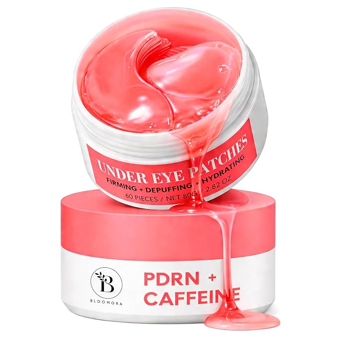 BLOOMORA PDRN, Caffeine & Collagen Under Eye Patches, Under Eye Mask by Unknown