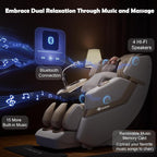 KoziSense KZ-313 2026 Heated Jade Roller Massage Chair Full Body, Deep Zero - Image 8