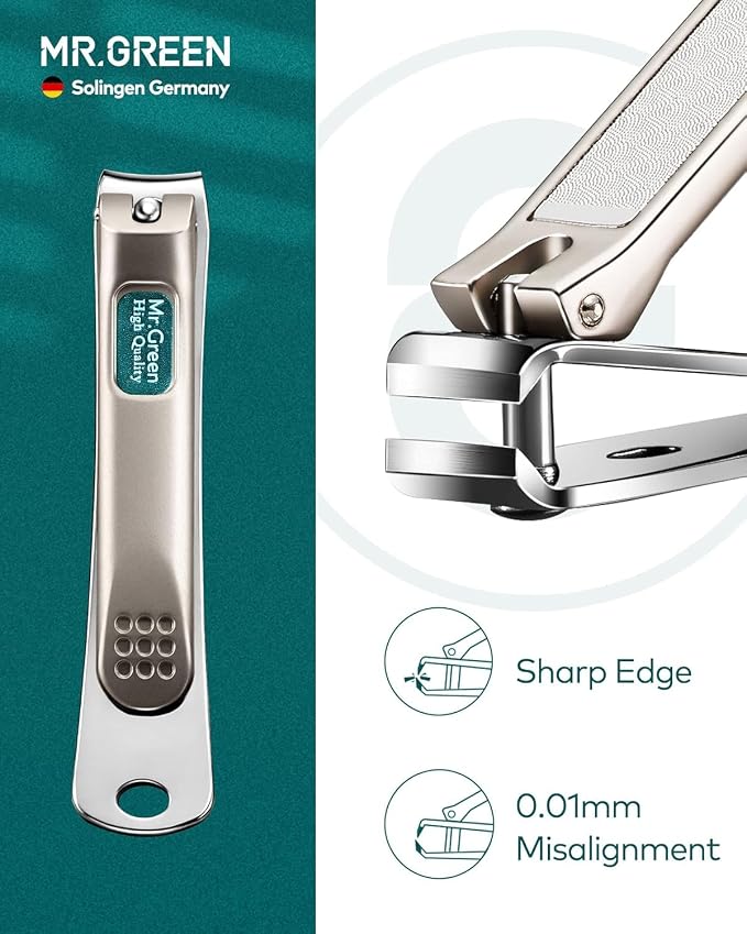 MR.GREEN 12-in-1 Manicure & Pedicure Set – Professional German Stainless Steel - Image 3