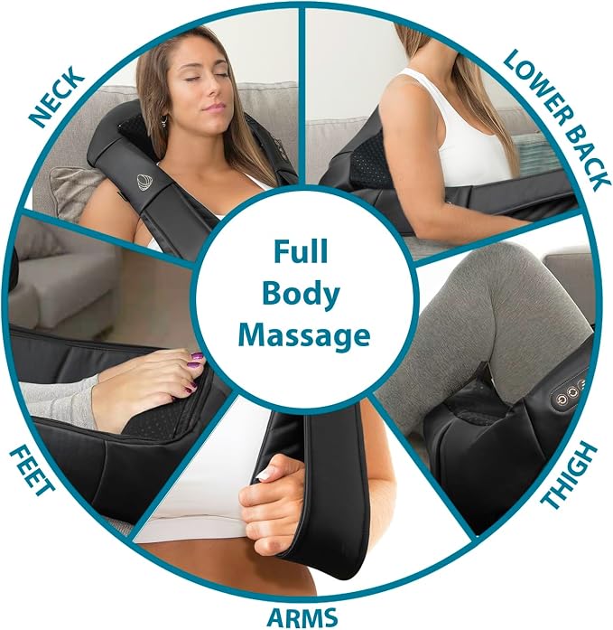 InvoSpa Shiatsu Massager with Heat - Image 4