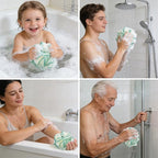 2 Pack Loofah Sponge Shower Loofahs - Image 6