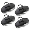 Scalp Massage Shampoo Brush, Segbeauty 4pcs Massage Hair Brushes Floriated by Segbeauty