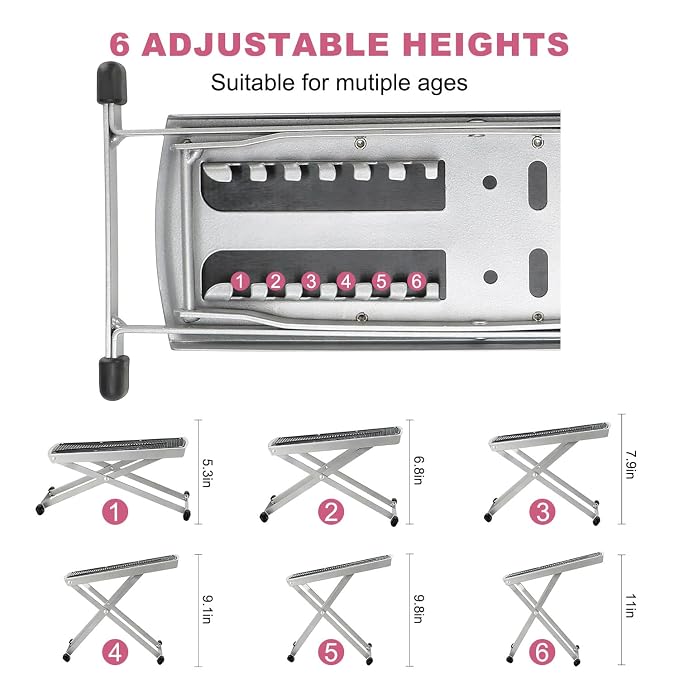 Pedicure Foot Rest, Adjustable Foot Stand - Image 3