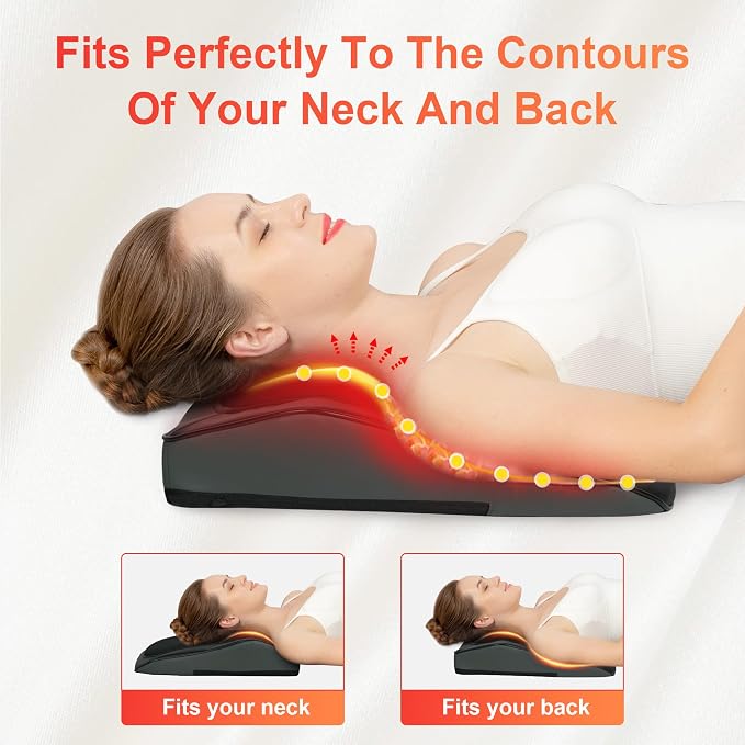 COMFIER Back Massager with Heat, 3D Deep Kneading Shiatsu Neck and Back - Image 2