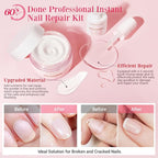 AZUREBEAUTY Nail Repair Kit Transparent Crystal - Image 2