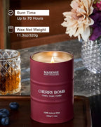 M&SENSE Cherry Bomb Scented Candles, Sweet Candle - Image 3