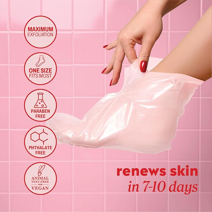 Onyx Professional Foot Peel Mask Callus Remover, 2 pack - Image 6