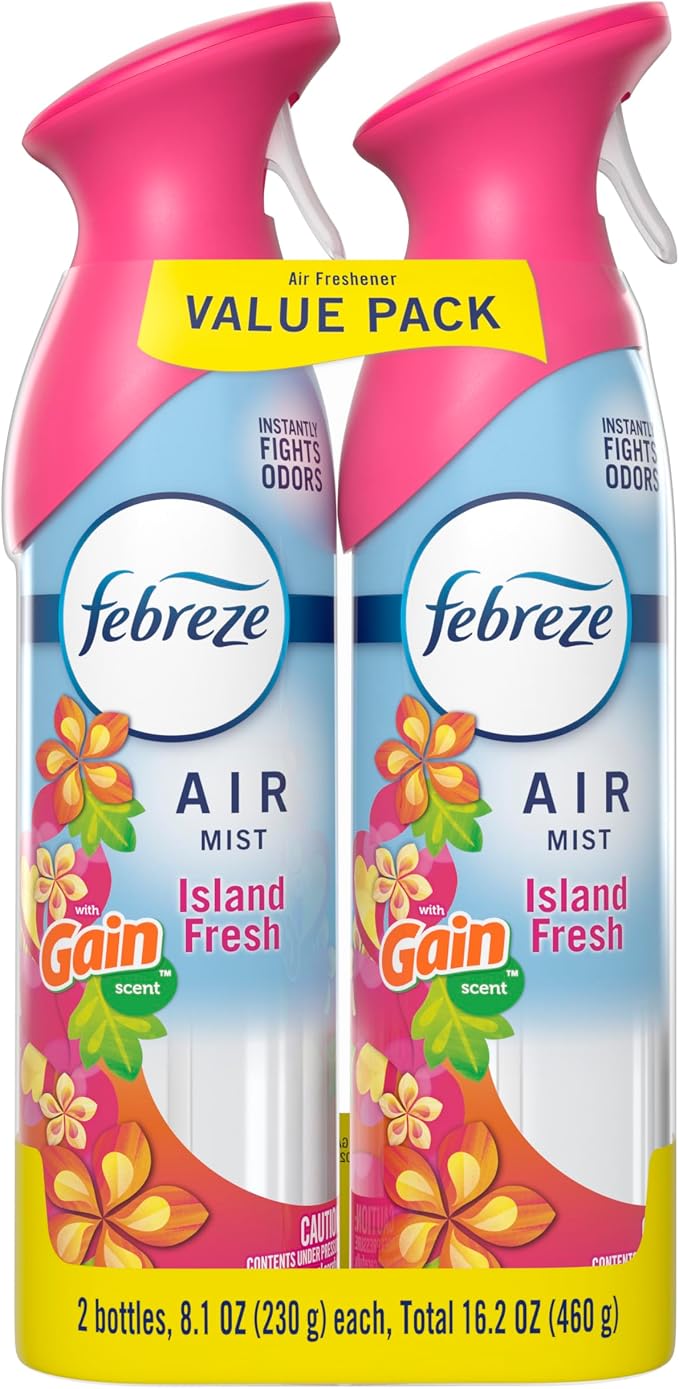 Febreze Air Mist, Air Freshener Spray, Odor Fighting Room Spray, Deodorizer - Image 10