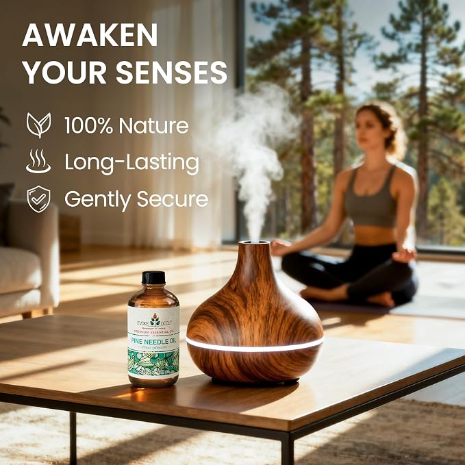 EVOKE OCCU Pine Essential Oil for Diffuser, Fresh Pine Scent for Aromatherapy - Image 4