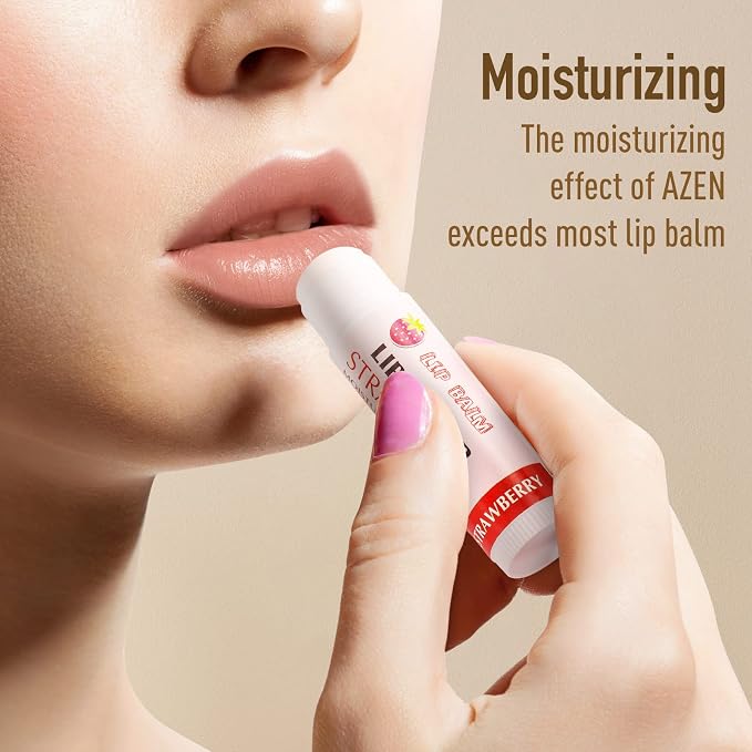 AZEN 120 Pack Lip Balm Bulk, Moisturizing Lip Balms - Image 2