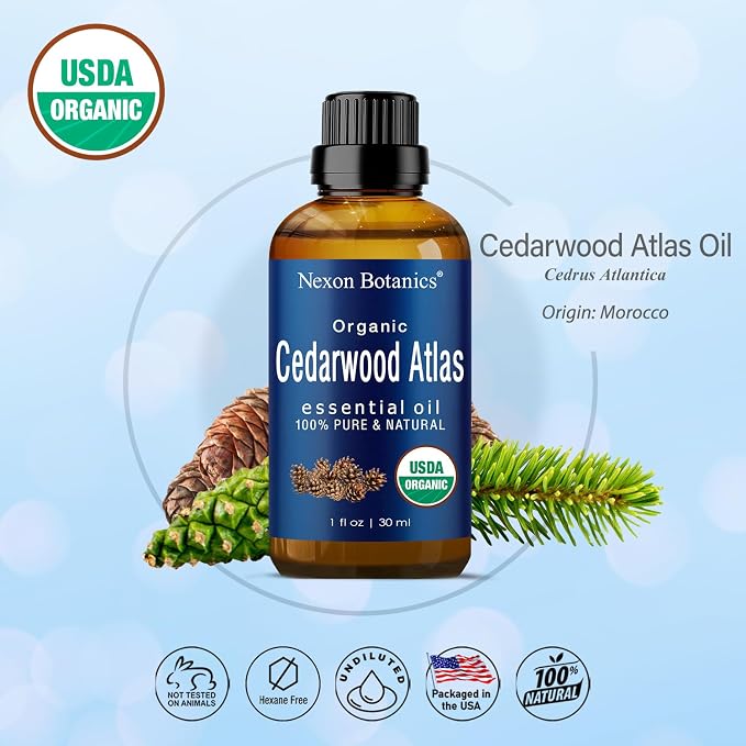 Organic Cedarwood Essential Oil 30 ml - Image 2