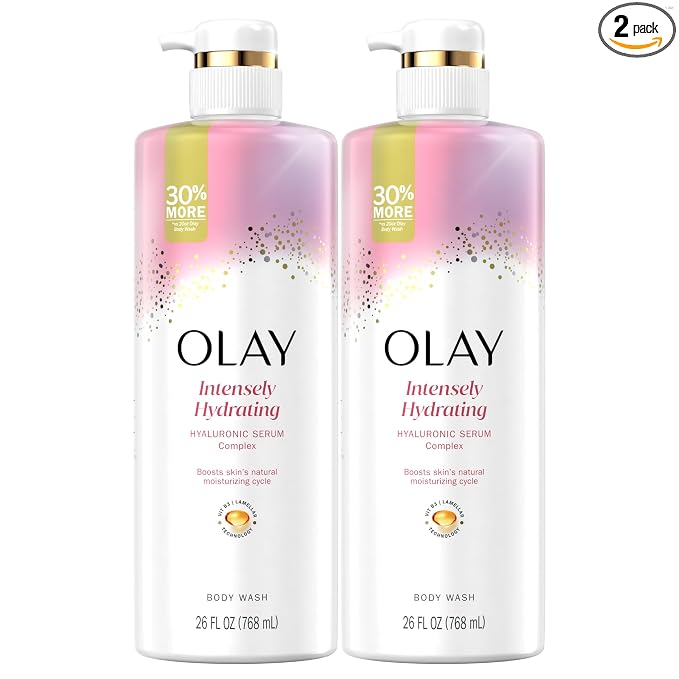 Olay Body Wash for Women, Intensely Hydrating, Hyaluronic Acid Serum Complex by Olay