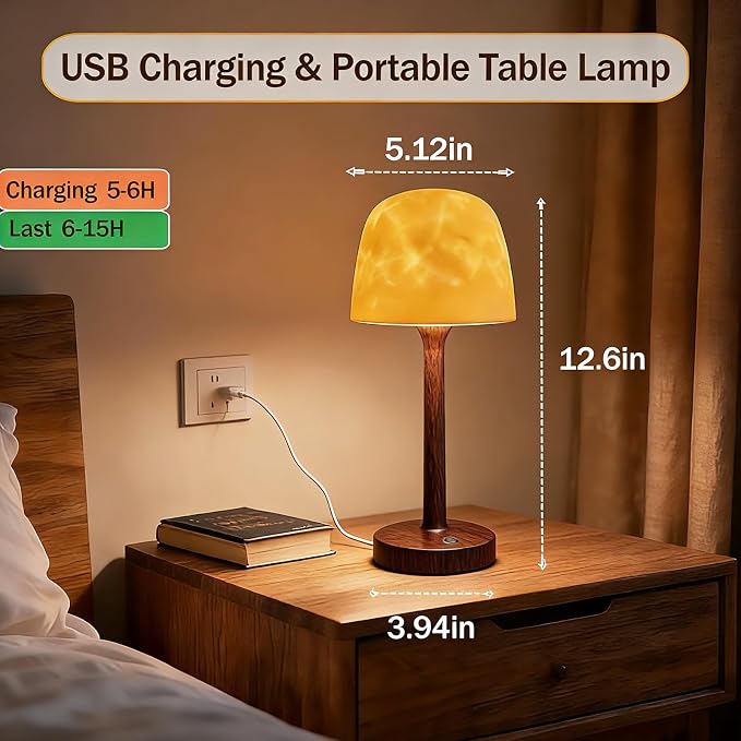 Waterproof Bathroom Lamp with 16 Color Ocean Wave Projector, Rechargeable - Image 3