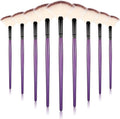9 Pieces Facial Fan Mask Brushes, Soft Facial Applicator Brushes Tools by Maitys