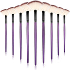 9 Pieces Facial Fan Mask Brushes, Soft Facial Applicator Brushes Tools by Maitys