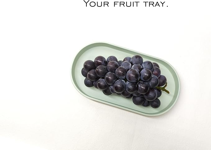 Green Small Tray, 3 Pack Oval Tray - Image 5